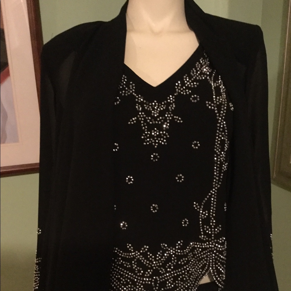 R&M Richards 3 Piece Pant Set